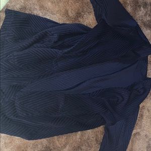 Navy blue cardigan